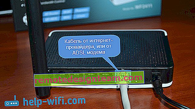 Menghubungkan router Netis WF2411 ke Internet
