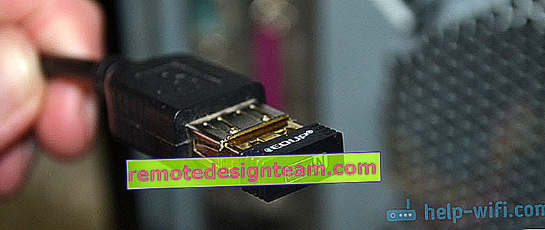 Menghubungkan adaptor USB Wi-Fi EDUP ke PC