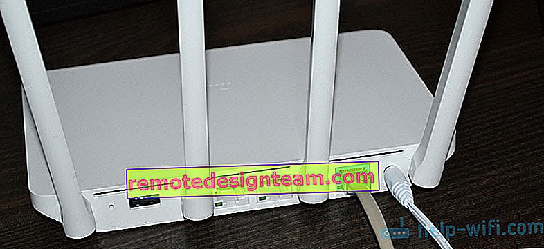 Adorez Internet (WAN) vers Mi Wi-Fi Router 3