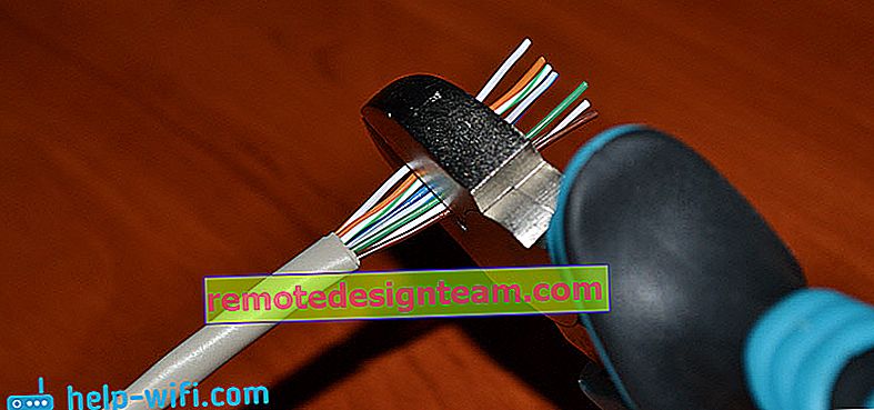 Instructions pour le sertissage d'un câble à paire torsadée sans sertisseuse
