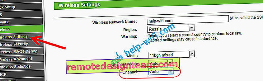 Perubahan saluran: komputer riba tidak melihat satu rangkaian Wi-Fi