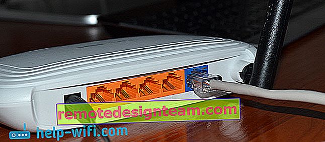 Router TP-LINK tidak melihat kabel internet