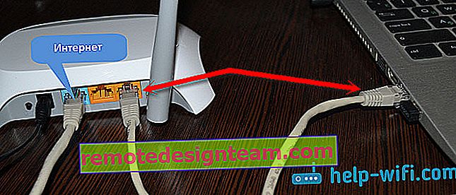 Schéma de connexion du routeur TP-LINK TL-WR720N