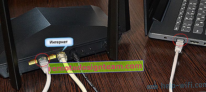 Menghubungkan router Tenda AC6