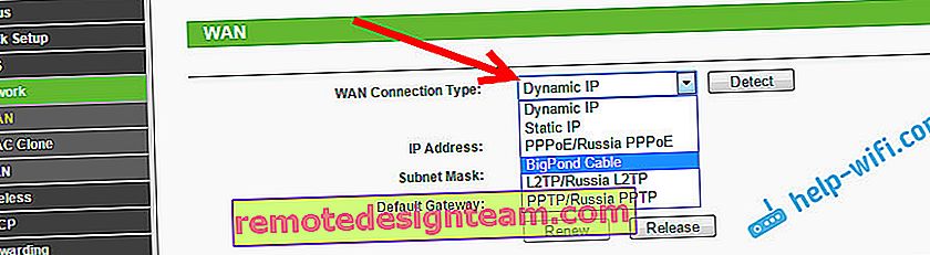 Configurazione dell'accesso a Internet su Tp-Link