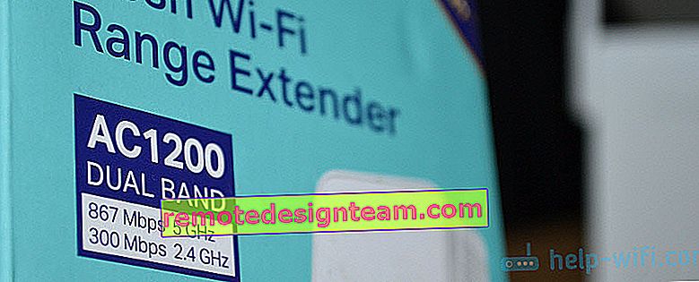 Selezione di un ripetitore di segnale Wi-Fi a 2,4 GHz e 5 GHz