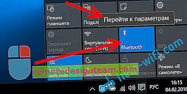 Tetapan Bluetooth di Windows 10