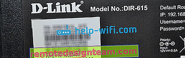 Kata laluan Wi-Fi standard pada D-Link