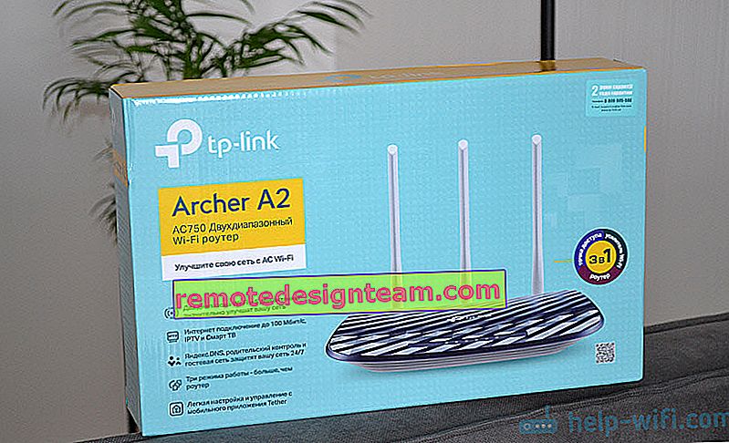 Emballage TP-Link Archer A2