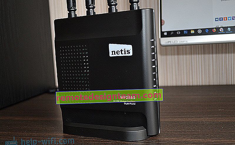 Penampilan router Netis WF2880