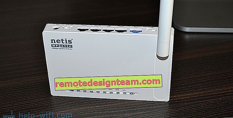 Penampilan router Netis WF2411E