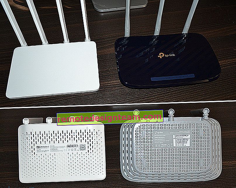 Comparaison de la conception de TP-Link Archer C20 et Xiaomi Mi Wi-Fi Router 3