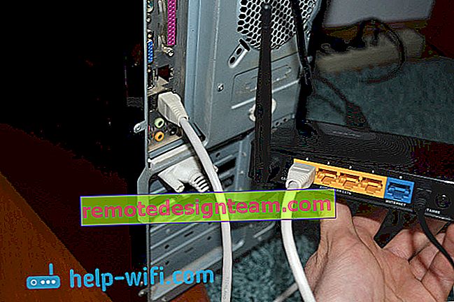 Menghubungkan komputer ke Zyxel menggunakan kabel LAN