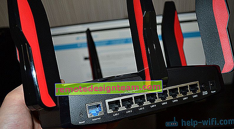 Port pada router TP-Link Archer C5400X