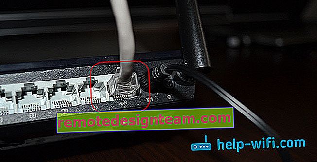 Le routeur Asus ne distribue pas le Wi-Fi: vérification du câble WAN