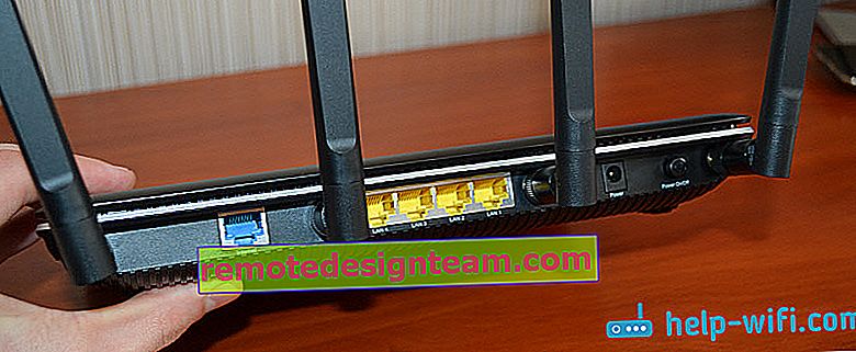 Port WAN dan LAN di router