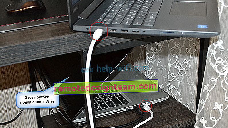 Свързване на компютър с интернет чрез друг компютър с помощта на кабел