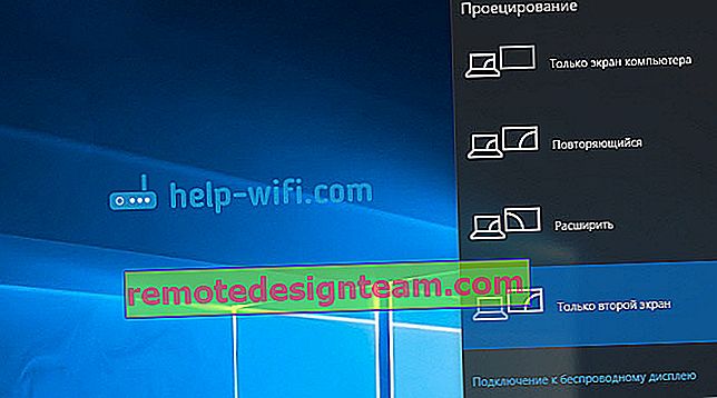 Mengendalikan skrin kedua (HDMI) pada Windows 10
