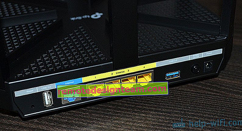 Port router TP-Link AC5400