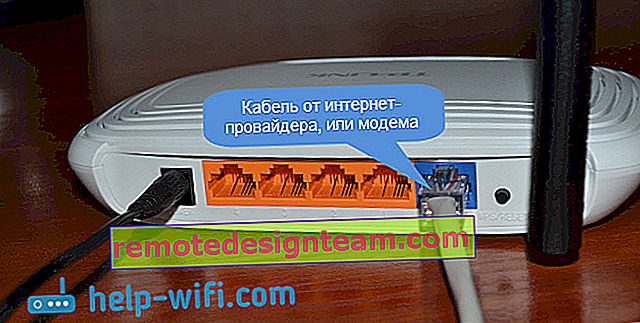 TP-Link TL-WR740N: اتصال بالإنترنت